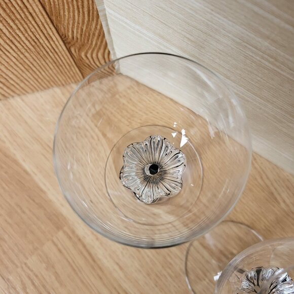 2 Vintage Belfor Crystal Wine Glasses "Exquisite" Series" - Picture 3 of 10